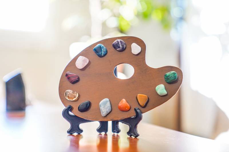 La palette du peintre