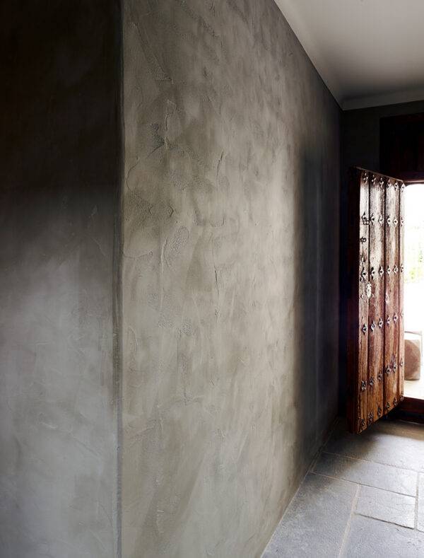 Enduit à la chaux pour murs intérieurs