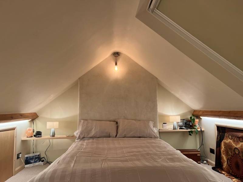 Enduit à la chaux intérieur